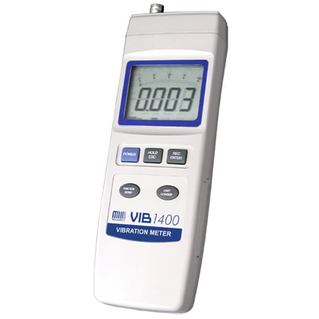 Medidor  de Vibração - Veloc/Acel/Desloc/RS-232/Data Logger - VIB-1400