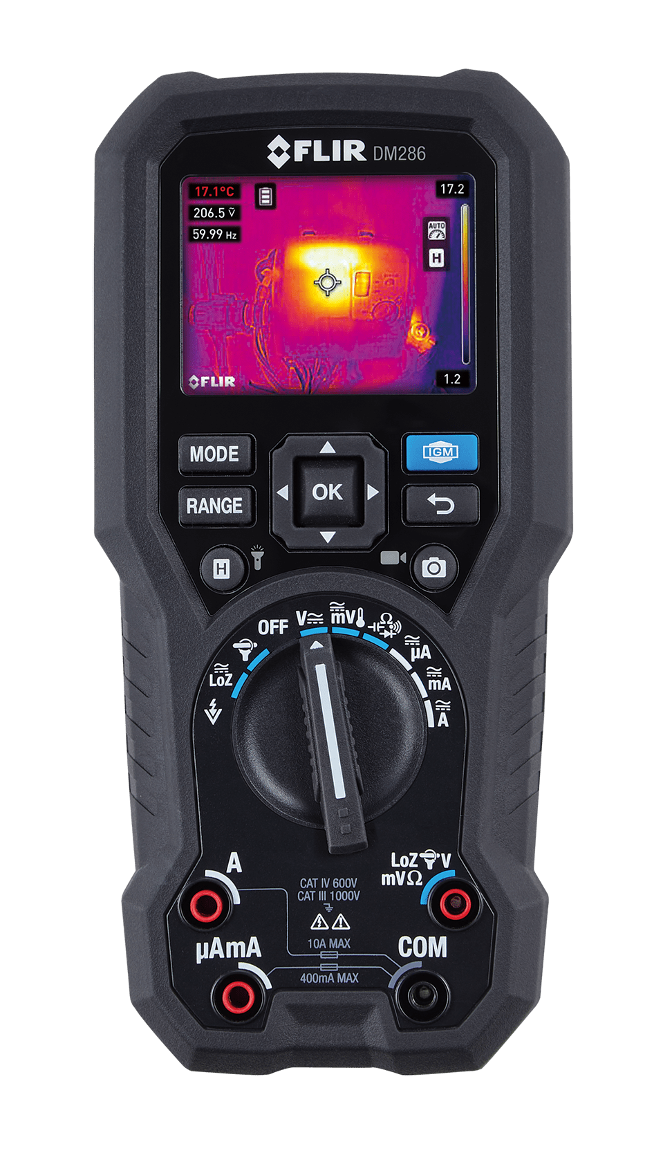 Multímetro com Imagem Térmica com IGM - Flir - DM-286