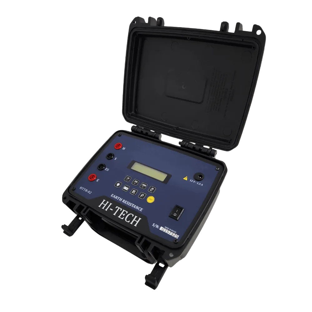 TERROMETRO 20 KΩ E RESITIVIDADE DE SOLO - HTTR-02