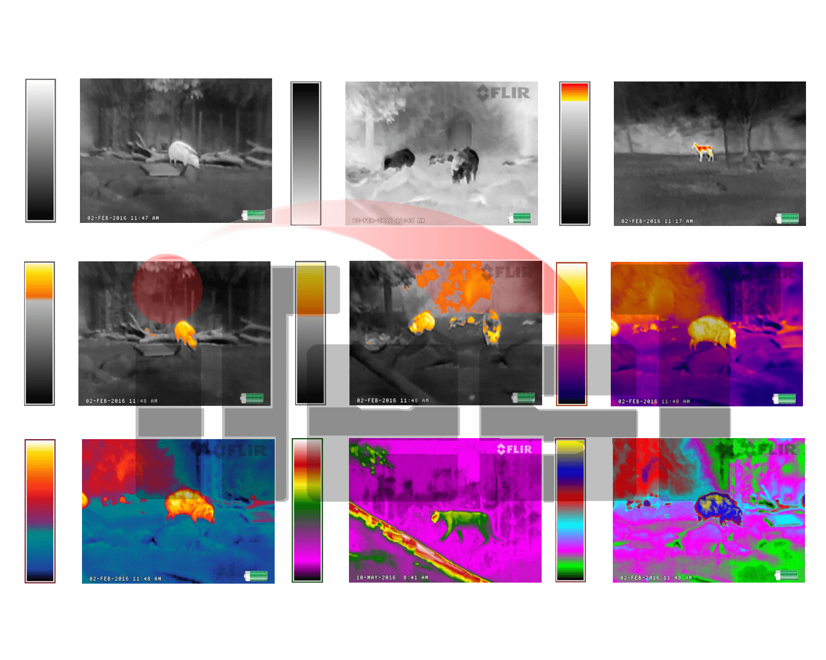 Monóculo De Visão Térmica Noturna 90 Metros - Flir - Scout TK