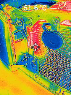 Câmera Termográfica para Diagnósticos Automotivos FLIR TG 275