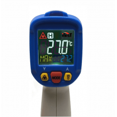 Termômetro Infraverm (-50°C a 800°C - 12:1) -Display Colorido - Laser Múltiplo- Minipa - MT-350A