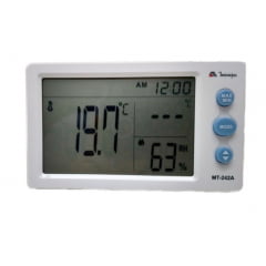 Termo-Higrômetro-Relógio Máx/Mín (Temp Int.) - Minipa - MT-242A (PREVISÃO DE CHEGADA = 25/04/2022)
