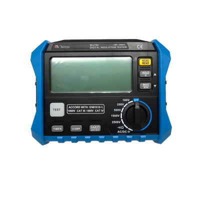 Megômetro (200GΩ /2,5KV) CAT IV - TESTE PI E DAR - Minipa - MI-2702 Megômetro (200GΩ /2,5KV) CAT IV - TESTE PI E DAR - Minipa - MI-2702