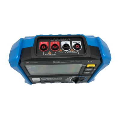 Megômetro (200GΩ /2,5KV) CAT IV - TESTE PI E DAR - Minipa - MI-2702