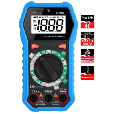 MULTÍMETRO CAT III – MINIPA - ET-1110C MULTÍMETRO CAT III – MINIPA - ET-1110C