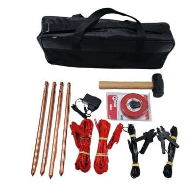 TERROMETRO 20 KΩ E RESITIVIDADE DE SOLO - HTTR-02