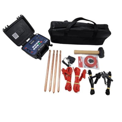 TERROMETRO 20 KΩ E RESITIVIDADE DE SOLO - HTTR-02