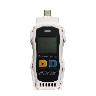 DATA LOGGER (REGISTRADOR DE DADOS) USB-C DE UMIDADE/TEMPERATURA - MINIPA - EZTEMP-11