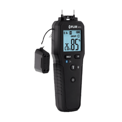 Medidor De Umidade  de Madeira, Papel, Concreto (referência) com bluetooth - FLIR – MR-55