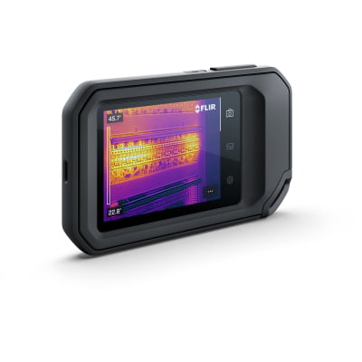 CÂMERA TÉRMICA DE BOLSO 76.800 PIXELS C/ MSX E WI-FI (–20 a 450°C) - FLIR - C8