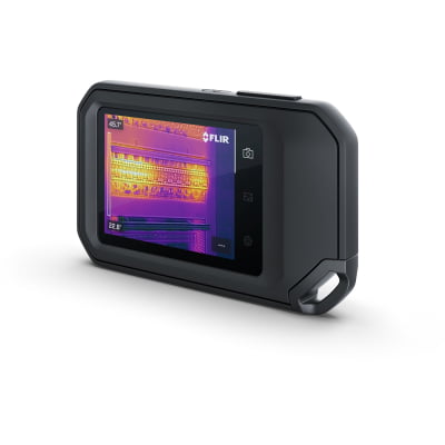 CÂMERA TÉRMICA DE BOLSO 76.800 PIXELS C/ MSX E WI-FI (–20 a 450°C) - FLIR - C8