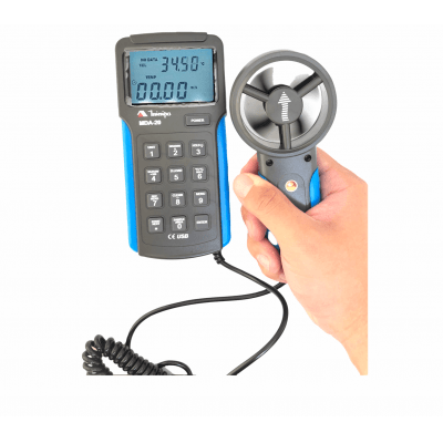 Termo-anemômetro c/ Data Logger e USB -  Minipa - MDA-20